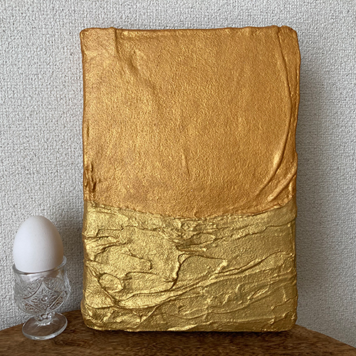 青い海の底の絵